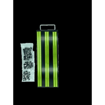 Vim Tools 14 in. Magrail Socket Tray - Green, VMMRTRAY14G VMMRTRAY14G